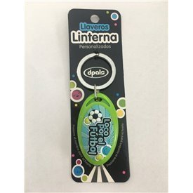 Llavero Linterna de Loco Por el Futbol