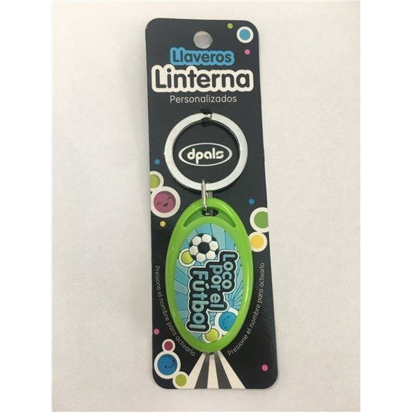 Llavero Linterna de Loco Por el Futbol