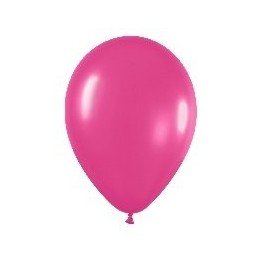Articulo Globos Látex R5 Color Fucsia Metalizado de 13cm aprox (100...