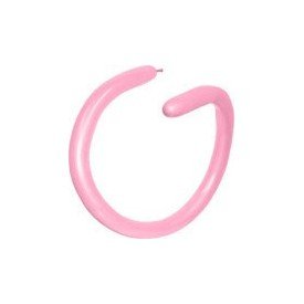 Globos Moldeables (260) Rosa Sólido de 150cmx5cm (50 ud)