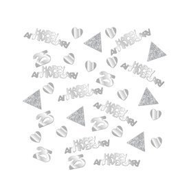 Confetti Plata 25 aniversario