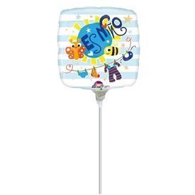 Globo Es Niño Ropita tendida Palito sin inflar