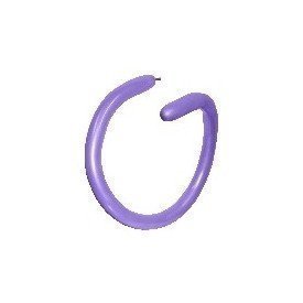 Globos Moldeables (260) Lila Sólido de 150cmx5cm (50 ud)