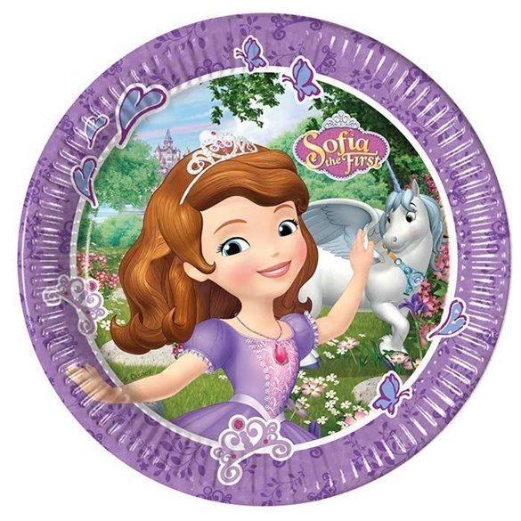 Platos Princesa Sofia de 23cm (8)