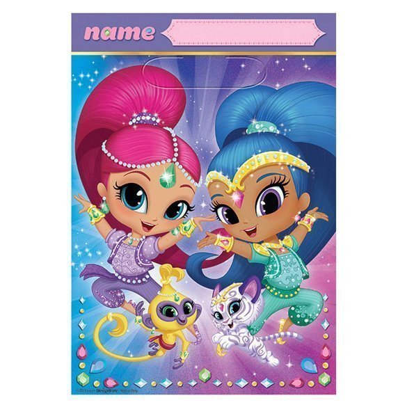 Bolsas chuches/juguetes de Shimmer & Shine (8)