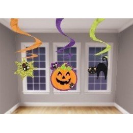 Articulo Decoracion colgante espirales Halloween (3) de Amscan