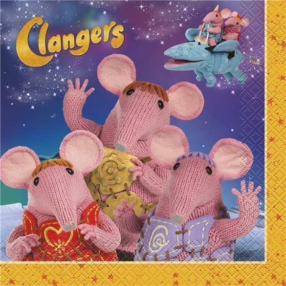 Servilletas Clangers (16)UN-49072 Unique