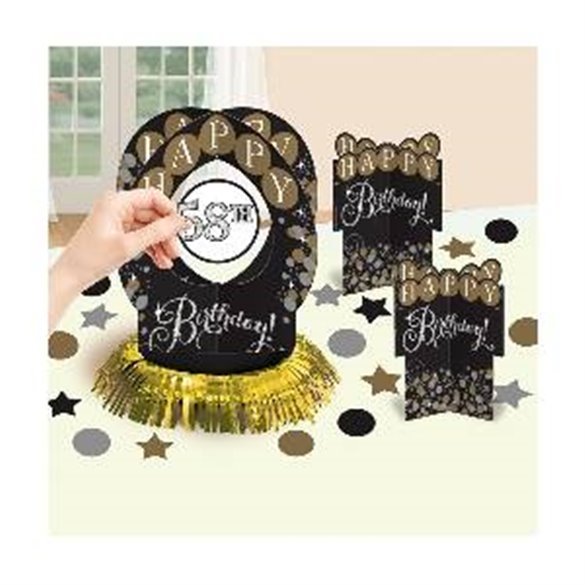 Centro de mesa Happy Birthday personalizable281873 Amscan