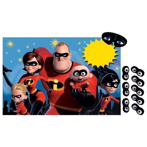 Juego Los Increibles 2 (6piezas)