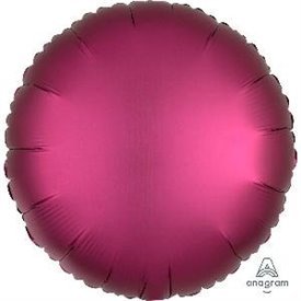 Globo Circulo color satin Granate de 45cm