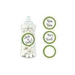 Articulo Pegatinas candy borde verde kiwi (20) de Anagram