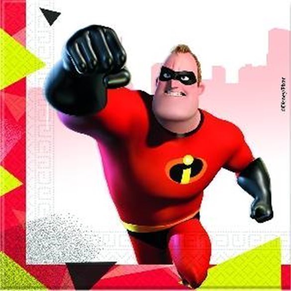 Servilletas Los Increibles (20)