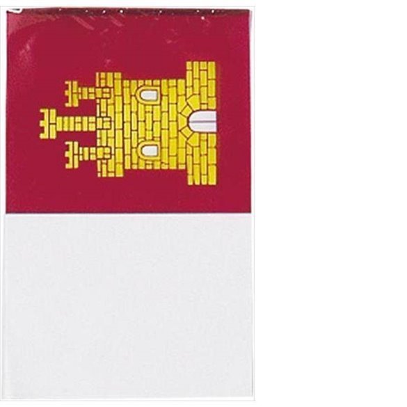 Bandera plastico C. Mancha 50 metros
