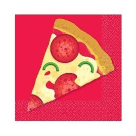 Servilletas Pizza Party 25x25cm (16)