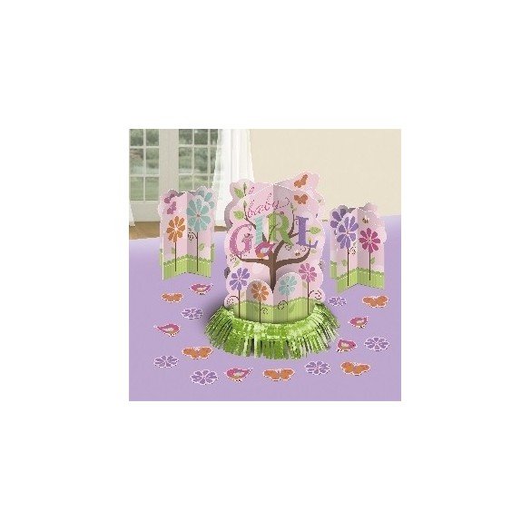 Kit Decoracion Mesa Baby Pink