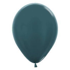 Globos Látex R5 Color Grafito Metalizado de 13cm aprox (100 ud)