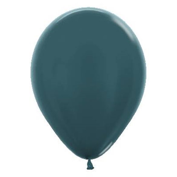 Globos Látex R5 Color Grafito Metalizado de 13cm aprox (100 ud)