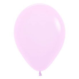 Globos Látex R5 Color Rosa Pastel Talco de 13cm aprox (100 ud)
