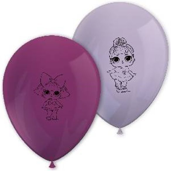 Globos latex Lol Surprise Glitterati (8)