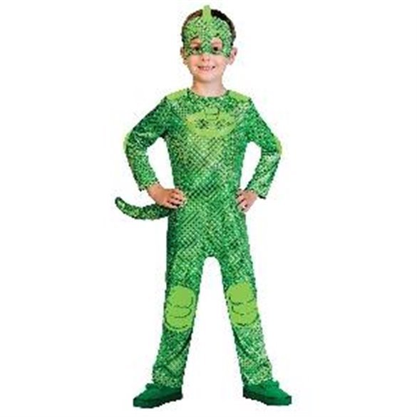 Disfraz PJ Masks Gecko Talla 7-8 años