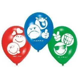 Articulo Globos Emoji Latex (6) de Amscan