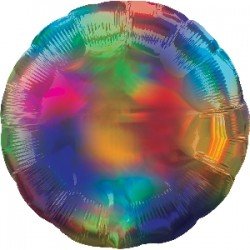 Globo Circulo Multicolor Irisdiscente de 45cm