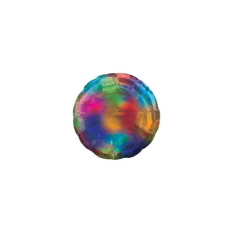Globo Circulo Multicolor Irisdiscente de 45cm