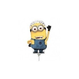 Globo Foil Mini Minions palito sin inflar