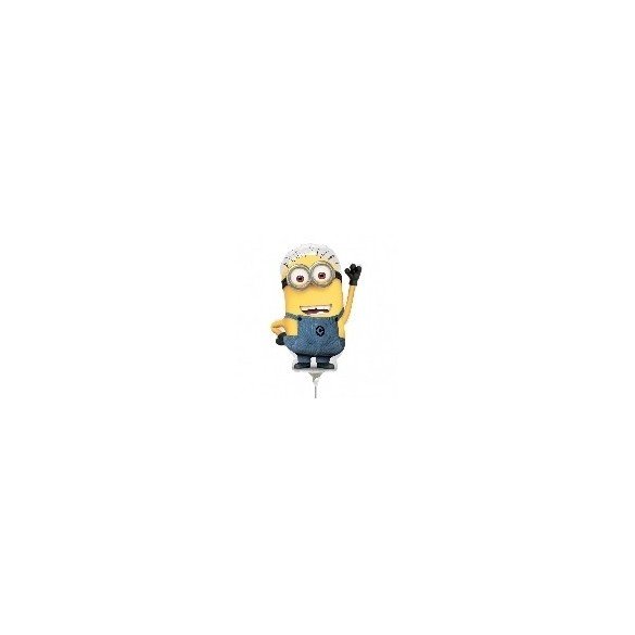 Globo Foil Mini Minions palito sin inflar