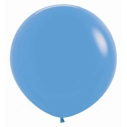 Globos Color Azúl Neón R24 de 60cm aprox. (10 UD)