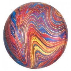Globo Orbz Marblez Multicolor de 40cm