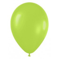 Globos Látex R5 Color Verde Neón de 13cm aprox (100 ud)