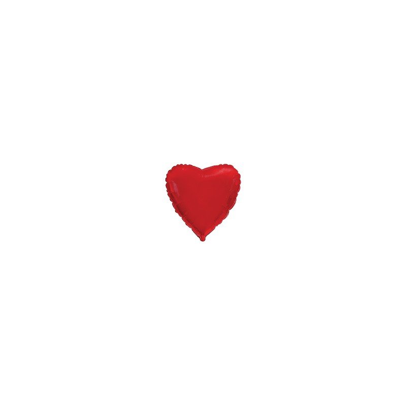 Globo Corazón Rojo de 78cm últra 32"
