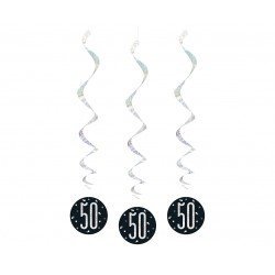 Decoracion Colgantes espirales 50 Black (6)