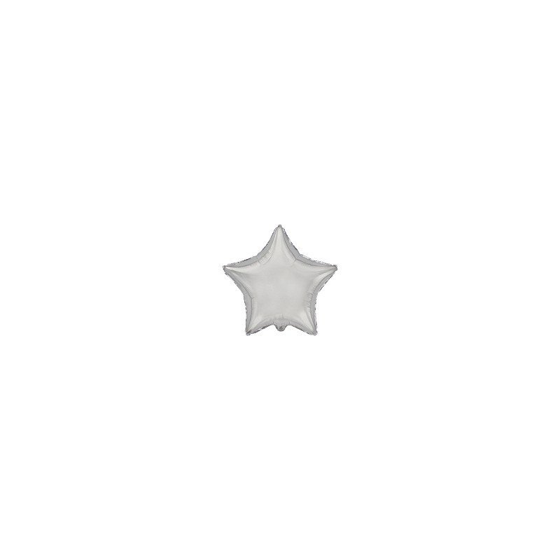 Globo Estrella Plata de 78cm Ultra 32"