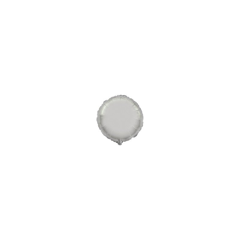 Globo Círculo Plata de 78cm Ultra 32"