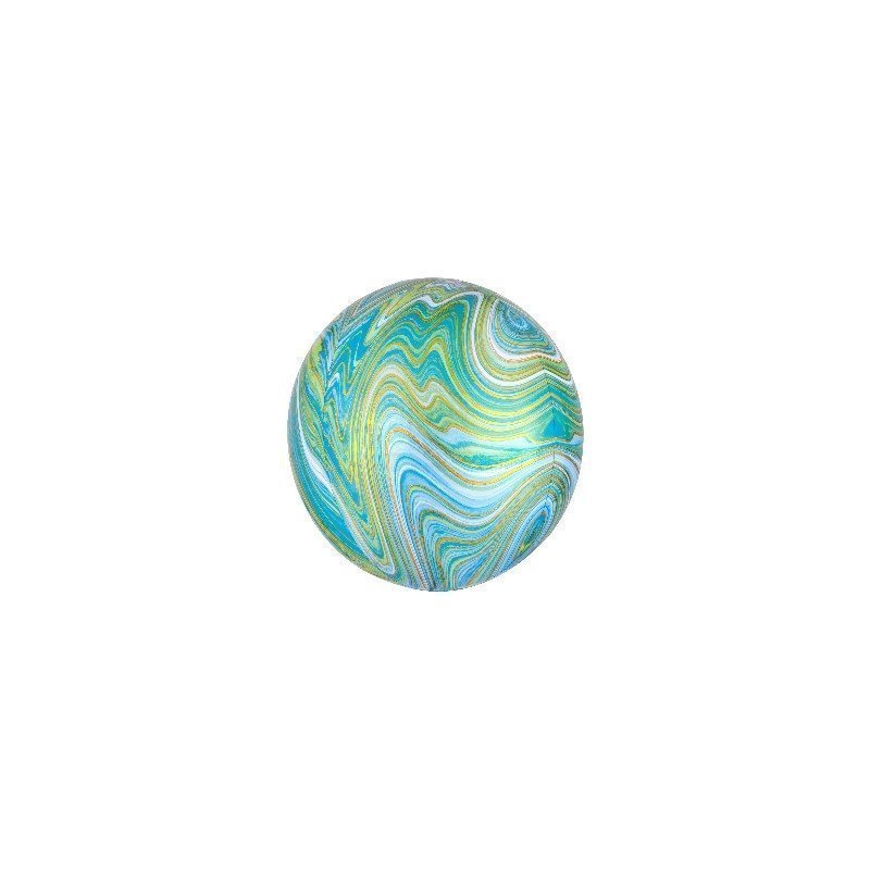 Globo Orbz Marblez Verde de 40cm