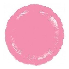 Globo Con Forma de Circulo de Aprox 45cm Color ROSA CHICLE -