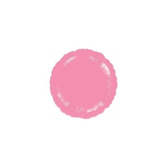 Globo Con Forma de Circulo de Aprox 45cm Color ROSA CHICLE -