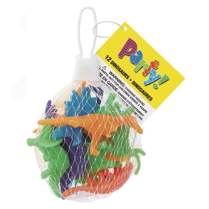 Bolsa Juguetitos Dinosaurios (12 figuras)