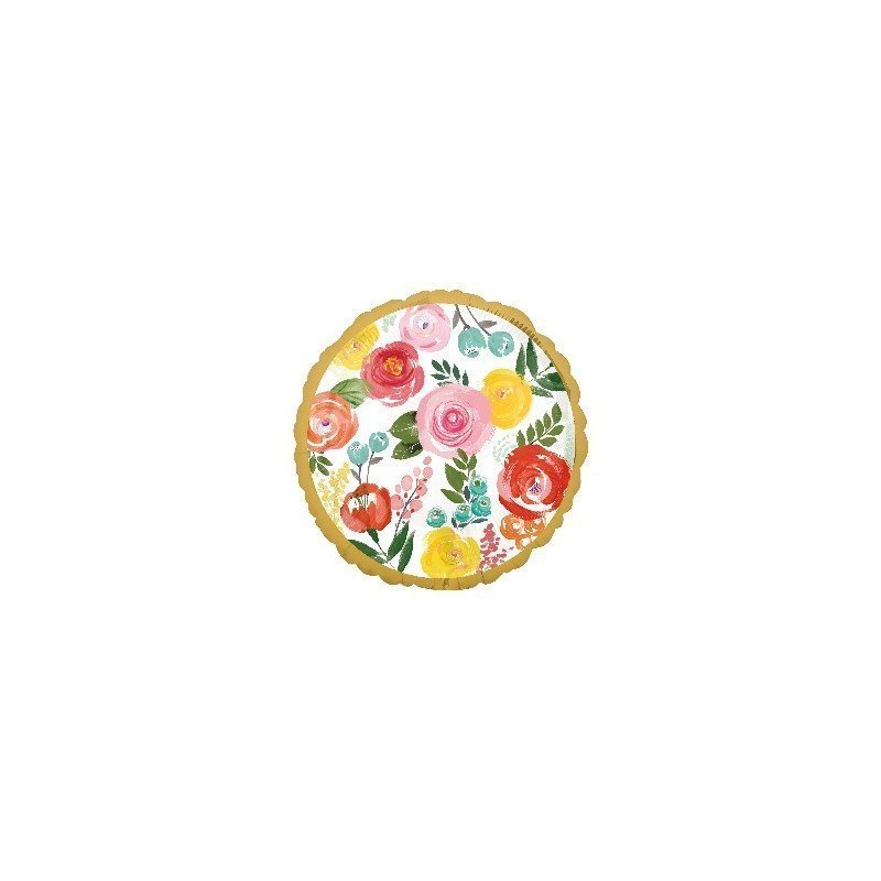 GLOBO FLORAL DE 45 CM APROX