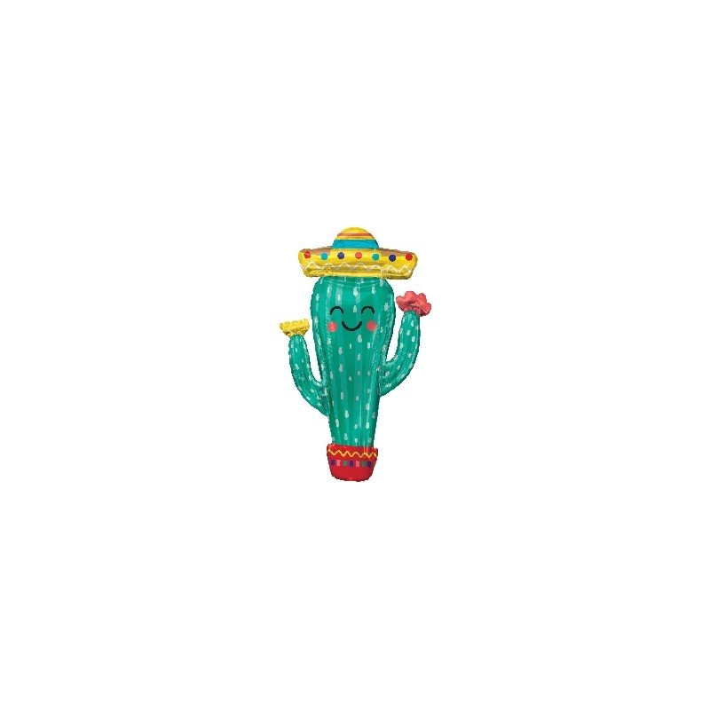 GLOBO FORMA CACTUS FIESTA DE 60x96cm