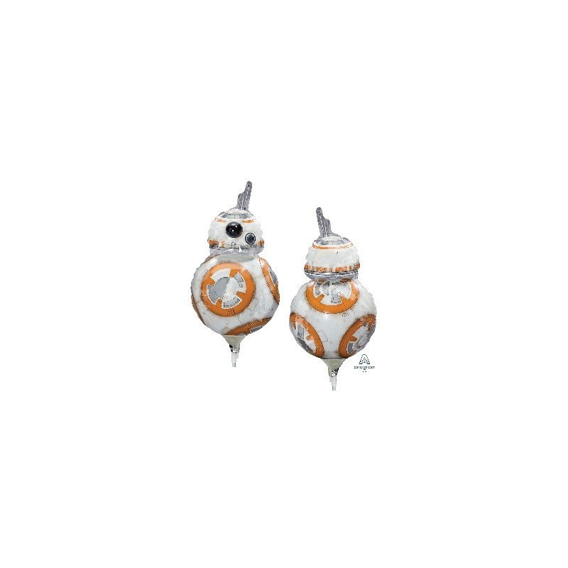 GLOBO PALITO DE STAR WARS IX BB-8 sin inflar