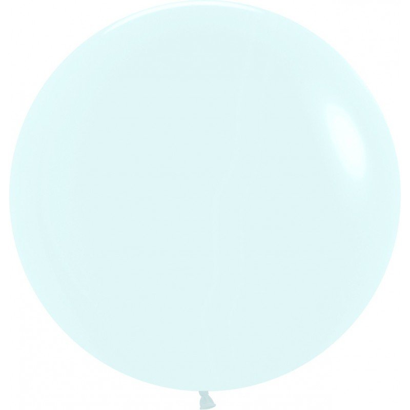 Globos Blancos solidos R24 de 60cm aprox. (10 UD)