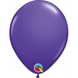Globos color Morado Purple Violet de 13 cm aprox (100ud)QL-82697 Qualatex