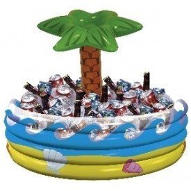 Palmera Baja (1) Hinchable con Base para Refescrar de 36 x 75 cm aprox