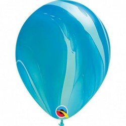 Globos Super Agata colores Azules de 11" (25ud)