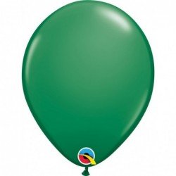 Globos Verde Green de 27,9cm aprox. (6 ud.)
