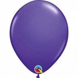 Globos Morado Purple violet de 27,9cm aprox. (6 ud.)