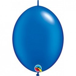 Globos Color Azul perlado Sapphire Qlink de 30cm (50ud)